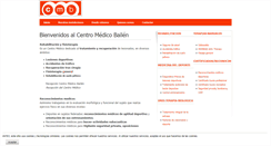Desktop Screenshot of centromedicobailen.com